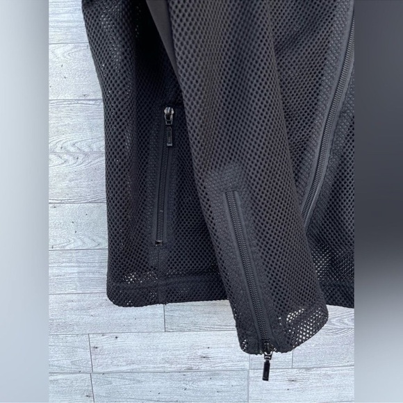 ANATOMIE black mesh motto jacket size large - Picture 4 of 8